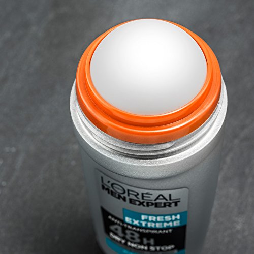 L’Oréal Men Expert Deodorant Fresh Extreme – Deo Roll-On Männer für 48h Deo-Schutz, 6er Pack (6 x 50 ml) - 6