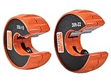 Bahco BAH306PACK Cortadores de tuberías, 0 W, 0 V, naranja, 1