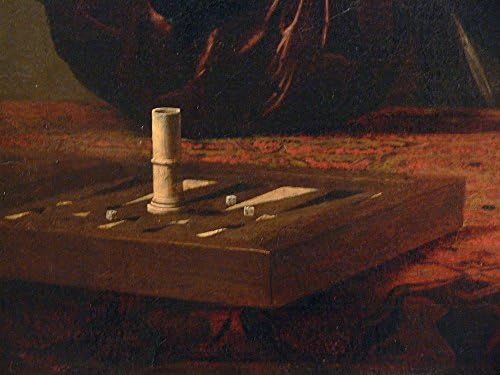 Spiffing Prints Caravaggio - Cardsharps Kimbell detail - Extra Large - Matte Print