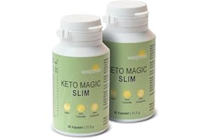 WELLPURSAN GMBH Wellpursan Keto Magic – 120 Stück pflanzliche Diät Kapseln, Stoffwechsel Komplex für ketogene Diät mit Appetithemmer Grüntee-Extrakt, Grüner Kaffeesamen-Extrakt, Capsaichin & Riboflavin