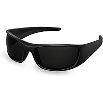 thumbnail image 2 of 999Sunglasses Wrap Around Matte Super Dark Lens Sport Biker Sunglasses For Men – TR90 Frame, Black Lens 2 of 4