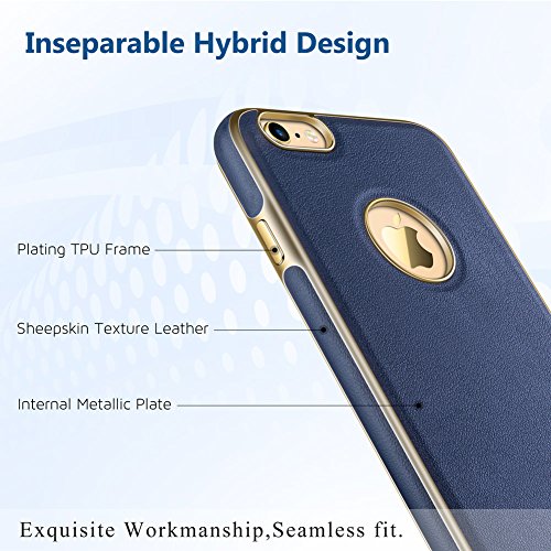 LOHASIC iPhone 6s Caso Nuevo H brido TPU Parachoques Del Marco Prima Cuero Texturizado Caso La Cubierta Protectora Ajuste Delgada Para El iPhone 6 iPhone 6s 4 7 Azul Marino reviews LOHASIC iPhone 6s Caso Nuevo H brido TPU Parachoques Del Marco Prima Cuero Texturizado Caso La Cubierta Protectora Ajuste Delgada Para El iPhone 6 iPhone 6s 4 7 Azul Marino