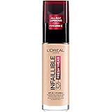 L'Oréal Paris Infallible 32H Fresh Wear Foundation, Full-coverage, Longwear, Weightless Smooth Finish, Water-proof and Transf