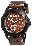 Ice-Watch Herren-Armbanduhr Analog Quarz Leder HE.BZ.BM.B.L.14