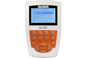 Globus | Elite, Électrostimulateur à 4 canaux, 98 programmes pour toutes les exigences de traitement, fitness, forme physique, beauté, santé et bien-être