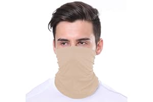 KUNSTIFY Chusta wielofunkcyjna, ochrona ust, bandana, dla mężczyzn i kobiet, chusta na szyję, maska na twarz, ochrona ust, nosa, maska przeciwsłoneczna, bawełna, do użytku na zewnątrz, elastyczna,