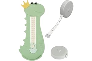 DUTIFUL Fußmeßgerät Schuhgrößenmesser Kinder Schuhgrößen Messen Größen mit Rollmaßband Fußmessgerät mit Doppelter Skala Geeignet für Kinder zum Messen der Schuhgröße