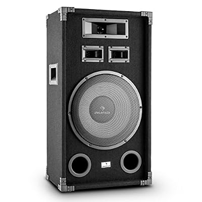 auna PA-1200 Enceinte PA Full Range Subwoofer 12""