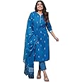 FABNEX Kurta Set for Women | Women Kurta Set with Dupatta | Women Kurta Sets Kurtis | Women Kurta Pant Set (K-94-95)