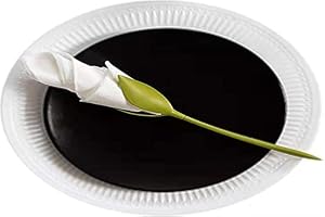 Lot de 12 porte-serviettes Fiorito, porte-serviettes fleur de table, en papier à fleurs, réunion de famille Picnic Banquet de Nozze décoration de table restaurant cuisine 1234