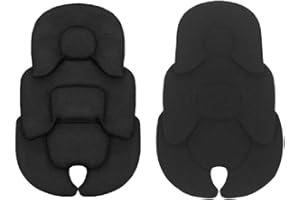 HERO-S Baby Stroller Cushion Infant Car for Seat Insert for Head Body Support Pillow Pram Thermal Mattress Mesh Breathable Liner Mat Neck for Protection Pad for Newborn Toddler Shower Gifts Stroller Liner