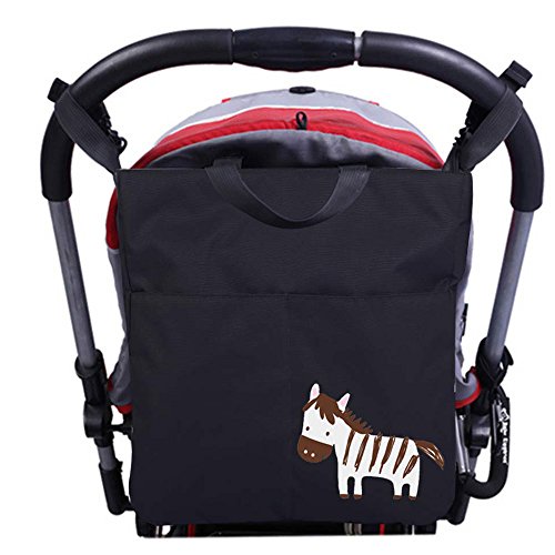 Preisvergleich Produktbild 3in1 Kinderwagen Organizer, AresKo Pram Buggy Windeltasche Organizer Wasserdichtes Handtasche Schultertasche für Milchflasche Windeln und andere Sachen