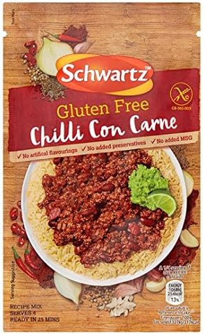 Schwarts Gluten Free Chilli Con Carne 41G