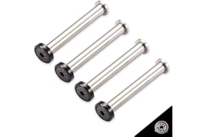 DolDer Lüfterschrauben PC Gehäuse Schrauben Computer Ventilator Innensechskantschrauben und Schraubenpfosten kompatibel mit Phanteks (PH-F120T30_BG_3P) T30-120 Lüfter(30MM, schwarz)