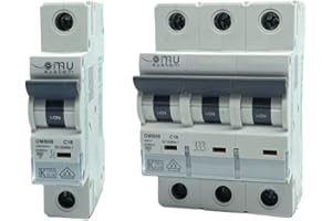 ESL ELECTRIC Leitungsschutzschalter Sicherungsautomat LS-Schalter Hauptschalter C 6A C 63A (1Pol 16A)