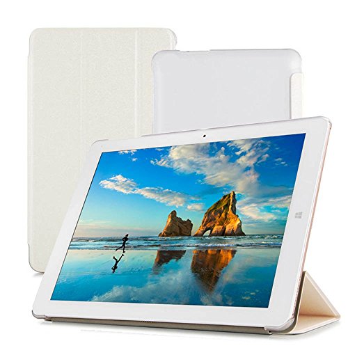 AVIDET Ultra Slim Chuwi Hi12 Hülle Case Superleicht Ständer Smart Shell Cover Schutzhülle Etui Tasche für Chuwi Hi12 Tablet-PC (Weiß)