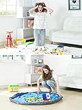 Kinder Aufräumsack Spielzeug Speicher Beutel & Organisator Handy Spiel Matte für Kinder Spielzeug und Alle Chaotische Kleine Sache / Wunderbar Geschenk Wahl für Eltern und Spielzeug Fanatic - 3