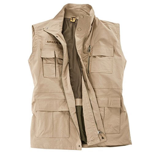 XXL Outdoor Weste sand von Abraxas bergre, XL Gre:5XL