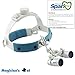 Produktbild 4.0 x Vergrößerung Professionelle Dental Lupen von Spark 440 - 540 mm Arbeitsabstände mit Komfortables Stirnband, Einstellbarer Pupillenabstand Model #CH400HB