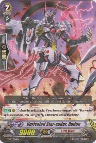 Preisvergleich Produktbild Cardfight!! Vanguard TCG - Unrivaled Star-vader, Radon (TD17 / 006EN) - Trial Deck 17: Will of the Locked Dragon by Cardfight!! Vanguard TCG