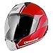 Produktbild Helm Modular öffnen Convertible Gr. XS 53 – 54 cm Doppel Visier ULTRA Leicht Ursprungs Riviera Dandy rot und weiß zugelassen