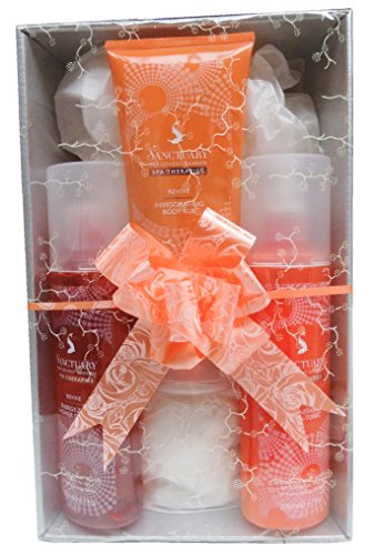 Luxury Sanctuary Spa Covent Garden Gift Hamper Revive Hydra Tonic Body Rub Shower Drench Buy Online In El Salvador At Desertcart Productid 49650631
