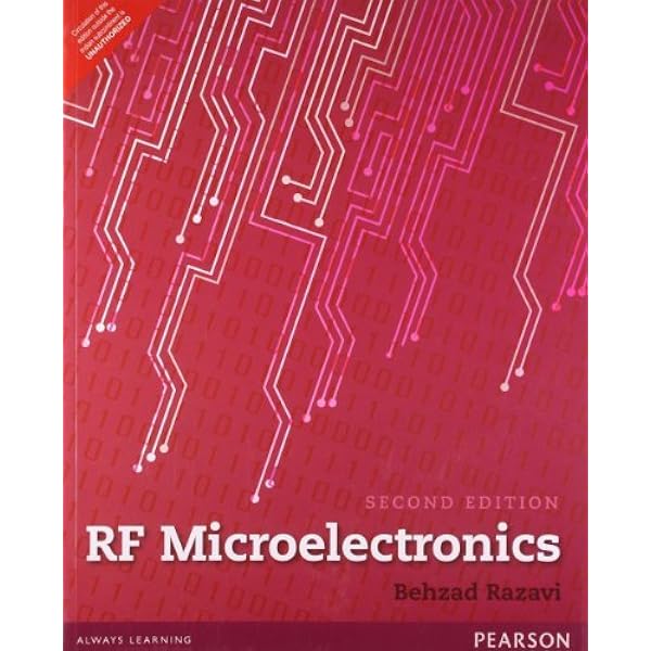 Buy AICTE Recommended| RF Microelectronics| By Pearson Book Online