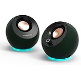 CREATIVE Pebble Pro Altoparlanti per computer 2.0 USB-C con Bluetooth 5.3 e illuminazione RGB personalizzabile, audio USB e p