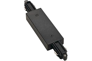 ‎SLV SLV Längsverbinder für 1-Phasen HV-Stromschiene mit Einspeisemöglichkeit, schwarz 143100