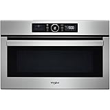 Whirlpool AMW 730/IX - Forno a microonde completamente integrato, 1000 W, in acciaio INOX