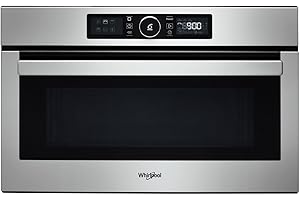Whirlpool Micro ondes Grill Encastrable AMW730IX - Integrable Inox - 31 litres - 1000 W [Classe énergétique B]