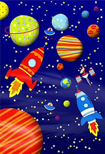 Catherine Lansfield Kids Cl niños Espacio Exterior del Arte de la Pared