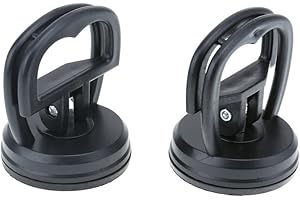 Amazingdeal365 Petite ventouse, puissante, pour retirer les écrans de téléphones - 5,5 cm, noir