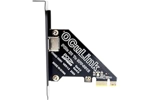CY Adapter PCI-Express 4.0 PCIE 1x to Oculink SFF-8612 SFF-8611 Host Card for U.2 SSD eGPU External Graphics Card Dock