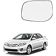 Auto Spare World Left Side Mirror Glass Compatible With Toyota Corolla Altis 2008-2013 Set of 1 Pcs.