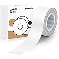 MakeID 0.63" x 13' Label Tape Compatible with MakeID Label Makers L1 Q1 E1 Refills Waterproof Laminated Custom Stickers Office Labels Replacement 16mm x 4m