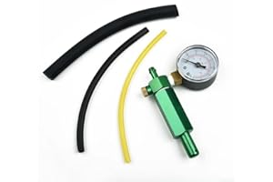 FACULX Tester per perdite per carburatore, strumento diagnostico della pressione da giardino per sostituire carburatore, sostituisci e prova il tuo strumento da giardino per carburatore con questo