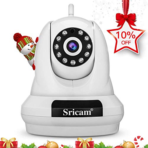 Preisvergleich Produktbild WiFi IP Kamera 1080P Überwachungskamera Sricam SP018 Wireless Kamera mit Nachtsicht,Bewegungserkennung, 2-Wege-Audio für Baby / Pet Monitor,Fernbedienung