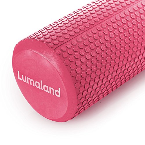 Lumaland Pilates Rolle multifunktionale Gymnastikrolle Hartschaum rund 90cm verschiedene Farben - 4