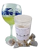 INGREDIENTES GIN MANZANA MANGO: Manzana (72%), trozos de piña, trozos de mango, frutas de la pasión y aroma de piña