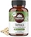 Produktbild Bio Triphala Kapseln (150 Stück) - Ayurveda Dreifrucht - Haritaki, Amalaki und Bibhitaki - KEIN Magnesiumstearat - 100% BIO - Qualität von PURAVEDA
