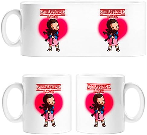Mug Stranger Things Love Eleven Demogorgon