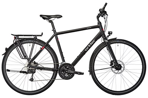 Ortler Bergerac Herren schwarz matt 2017 Trekkingrad
