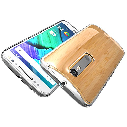 Motorola Moto X Style   Pure Edition  2015 Release  Case  i-Blason Scratch Resistant  Halo Series  Clear Case   Cover   Carcasa   Caja   Funda  Clear 