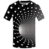 ❀❀ Mustertyp: Gedruckt-----Herren Basic Rundhals Streifen Pullover Langarmshirt Herren T-Shirt Kurzarmshirt Top Print Shirt Casual Basic O-Neck Herren Men's Plain Herren Kurzarm Rundhals Basic Oversize Slim Fit T-Shirt in vielen Farben