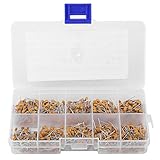 【Embalaje portátil】 El 500PCS se encuentra en una práctica caja de plástico. Los diferentes valores de capacitor se clasifican y colocan en diferentes áreas. Los componentes internos no se deslizarán ni moverán. Para evitar pérdidas, también es conveniente llevarlo, completarlo en la fórmula y fácil de almacenar.