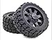 Produktbild XMY Tires Wheel Rim for Traxxas E-Revo/Team C T8E/Losi 8ight-t/HPI D8T/Hobao SST-EP