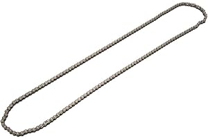 ‎QIILU 25H 158 Glieder Edelstahlkette Kette Passend für 47ccm 49ccm Pocketbikes, Mini-Quads, ATVs und Roller Pocket Bike Mini Quad ATV Scooter