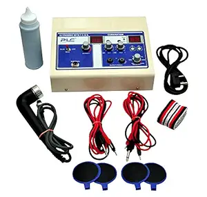 PHYSIO LIFE CARE Ultrasonic With Tens 2 in 1 Combination Machine Ultrasound Machine Electrotherapy Combination Therapy Ultrasonic With TENS 2 channel Machine Combo with 1 year warranty