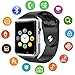 Price comparison product image (Upgraded 2017 Model)Bluetooth Smart Watch,KKCITE 1.54inch SmartWatch Phone With 2G SIM GSM, Support Sleep Monitor, Camera, Push Message, Anti Lost etc for Android(partial functions for iPhone)